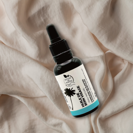 Huile Soin Visage Peau Mature - Autour des Plantes - Anti-âge, rides