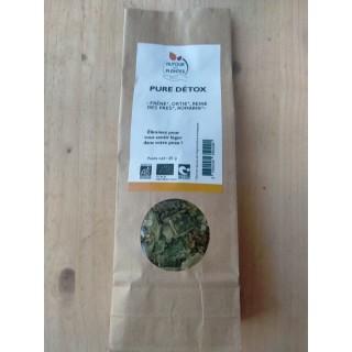 Tisane Pure Détox - Bio et Nature & Progrès - 25G