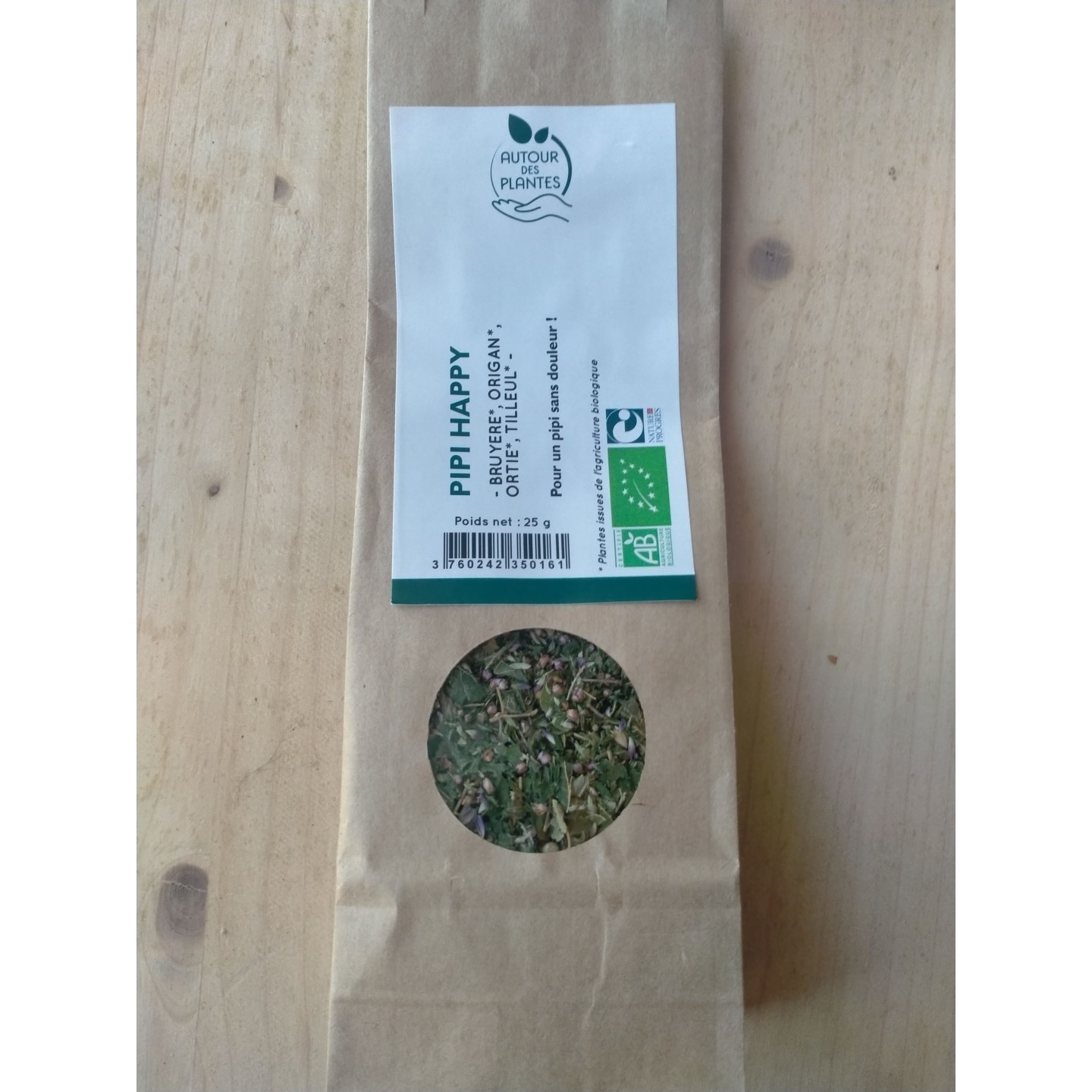 Tisane Pipi happy - - Bio et Nature & Progrès - 25G