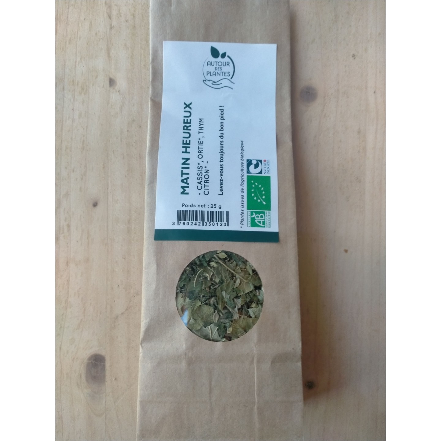 Tisane Matin heureux - Bio et Nature & Progrès - 25G
