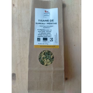 Tisane Sureau / Menthe - Bio et Nature & Progrès - 17G