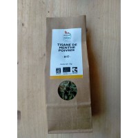 Tisane de Menthe poivrée - AB et Nature & Progrès - 15G
