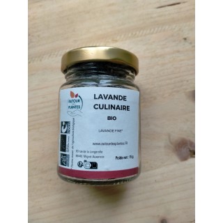 Lavande culinaire - AB et Nature&Progrès - 15G