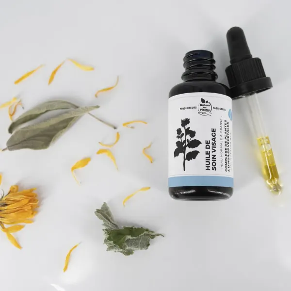Huile - peau normale à grasse